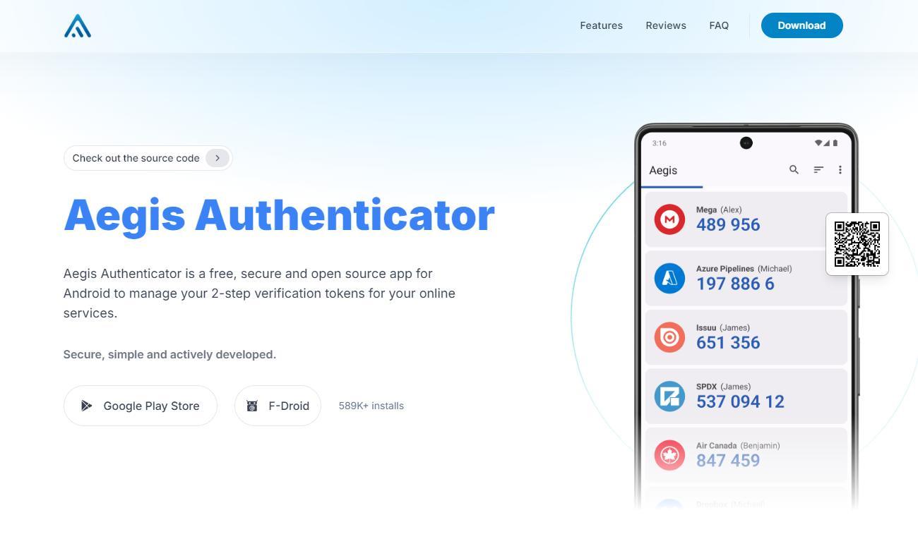 Introducing Aegis: The Secure Open-Source Authenticator